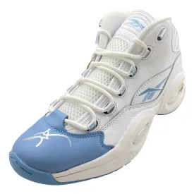 Allen Iverson 76ers Signed Left Reebok Question Mid Blue Shoe JSA ITP