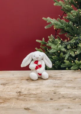 Bashful Bunny with Candy Cane