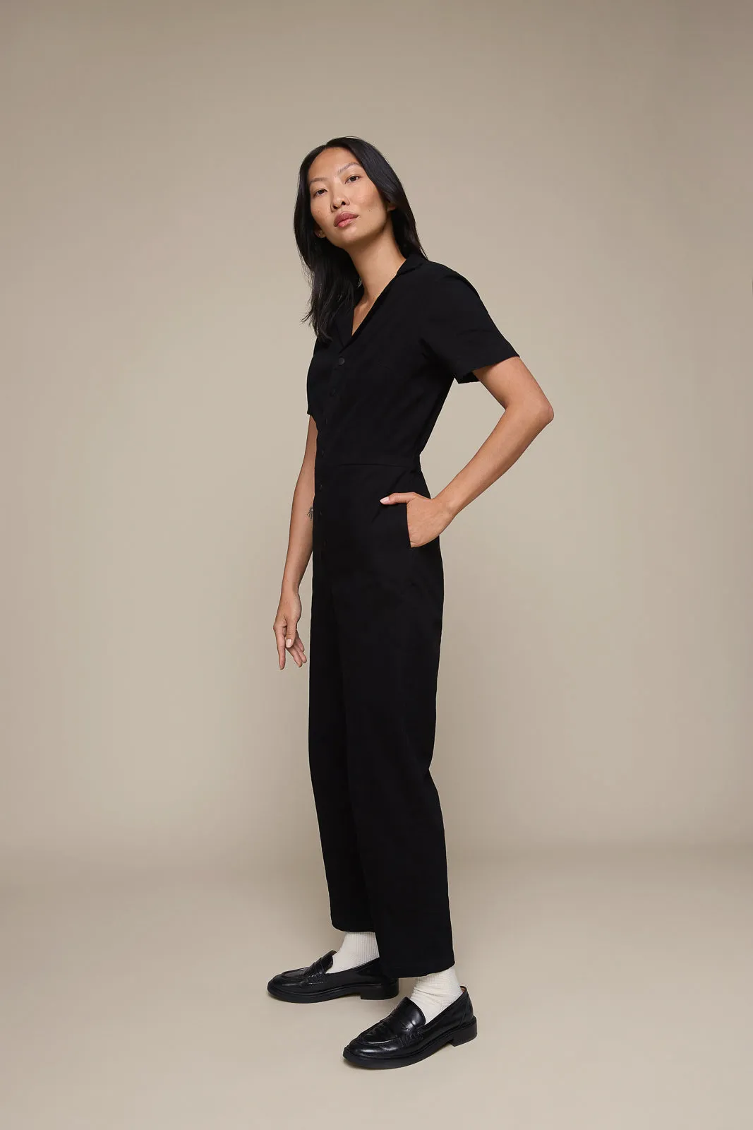 Black Everyday Jumpsuit (Final Sale)