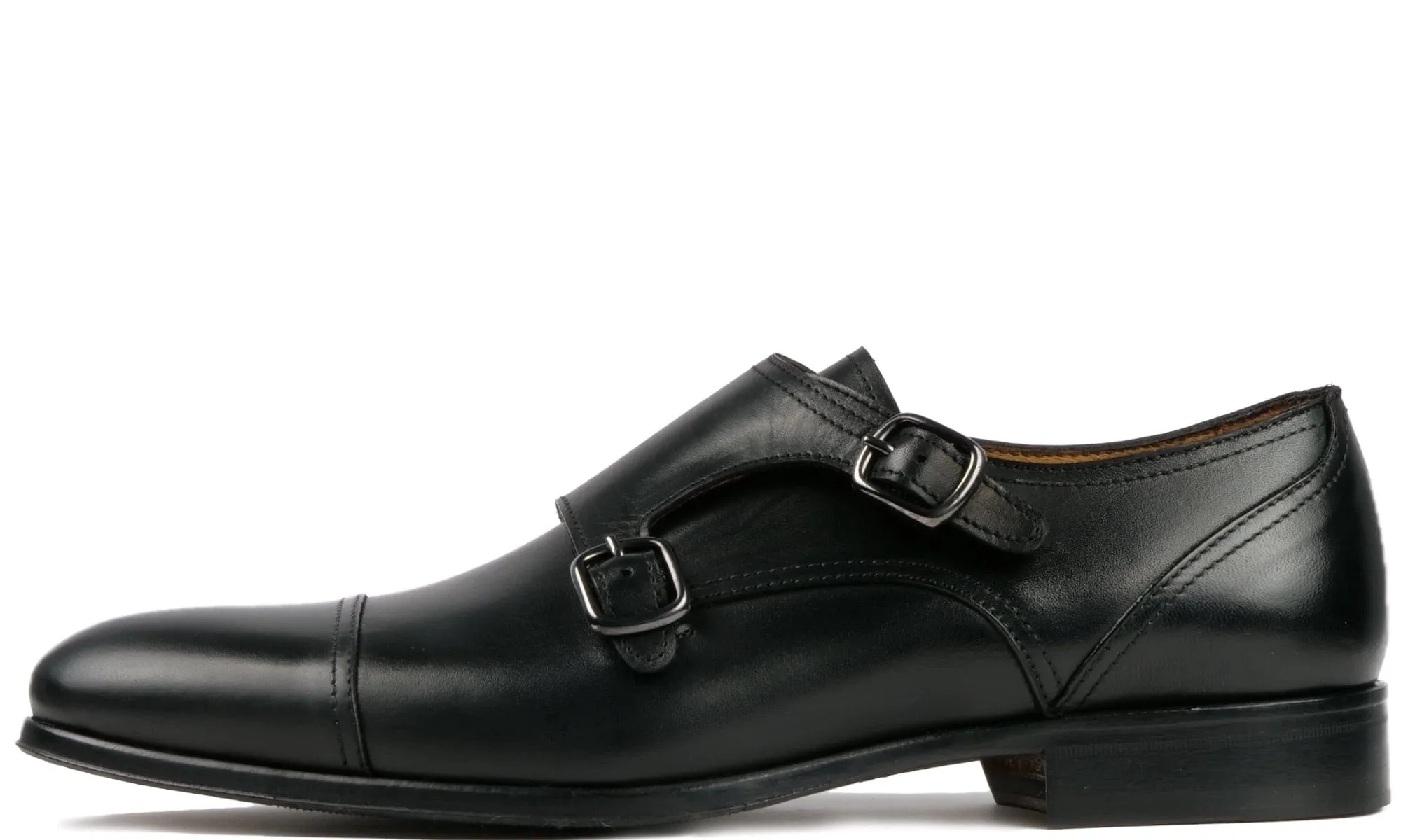 Bourne Monk Strap Black