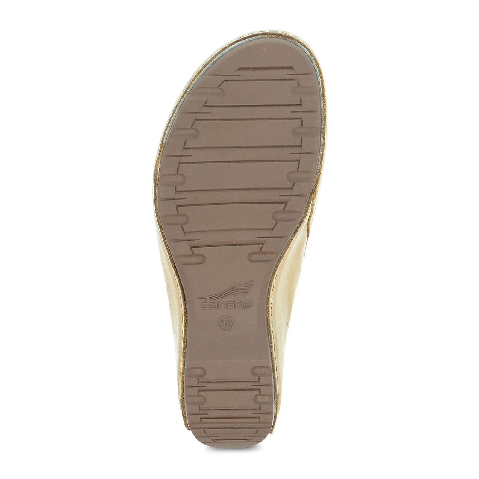 Dansko Talulah Clog (Women) - Tan Milled Burnished