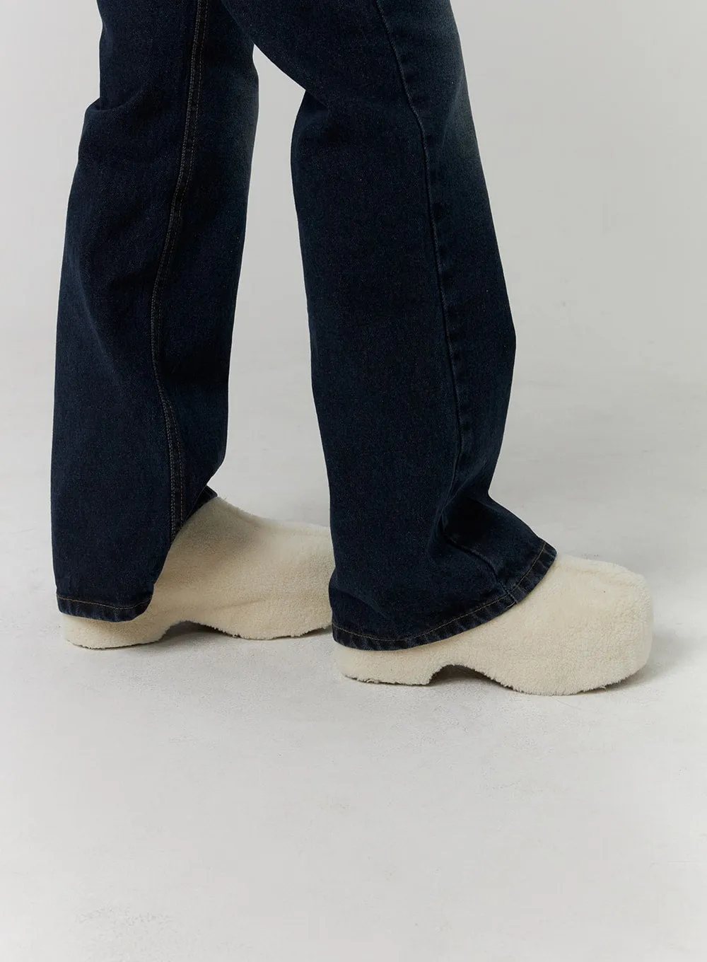 Faux Fur Clogs CD318