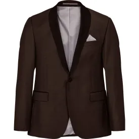 Gatsby Tuxedo Blazer - BUR Burgundy