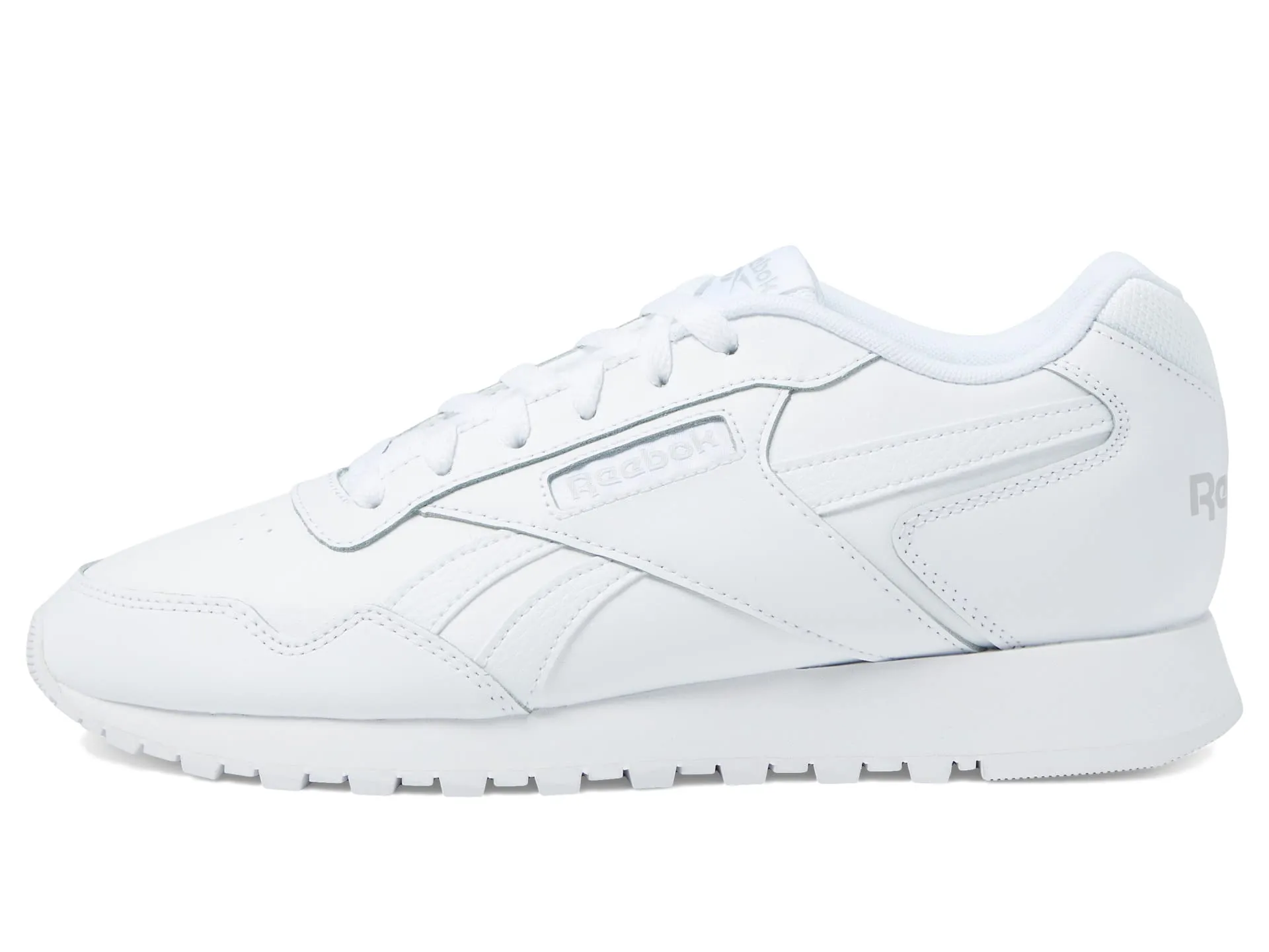 Men's Reebok Glide sneakers, white/gray