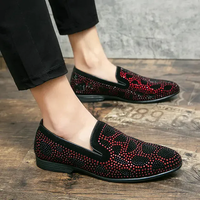 Men's Suede Leather Slip-On Shoes