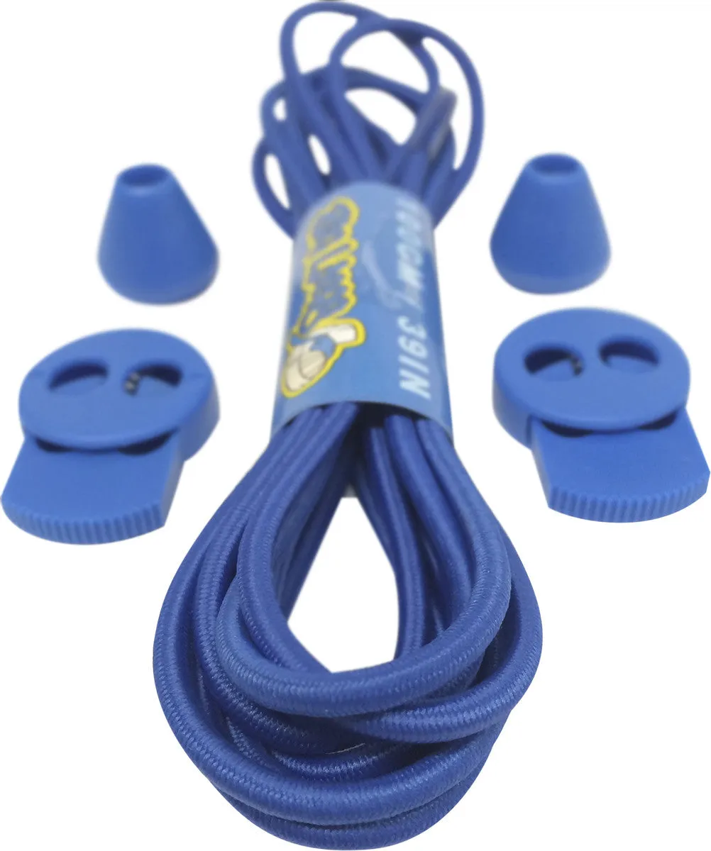 Royal Blue Lockable Laces - 3mm wide